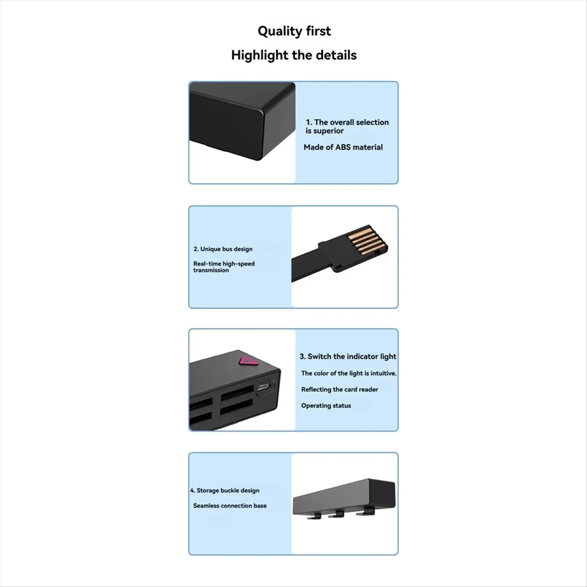 Top Sale 8-Port Game Card Switcher for Game Card Reader Wireless Switching Storage Expander for Switch Accessory