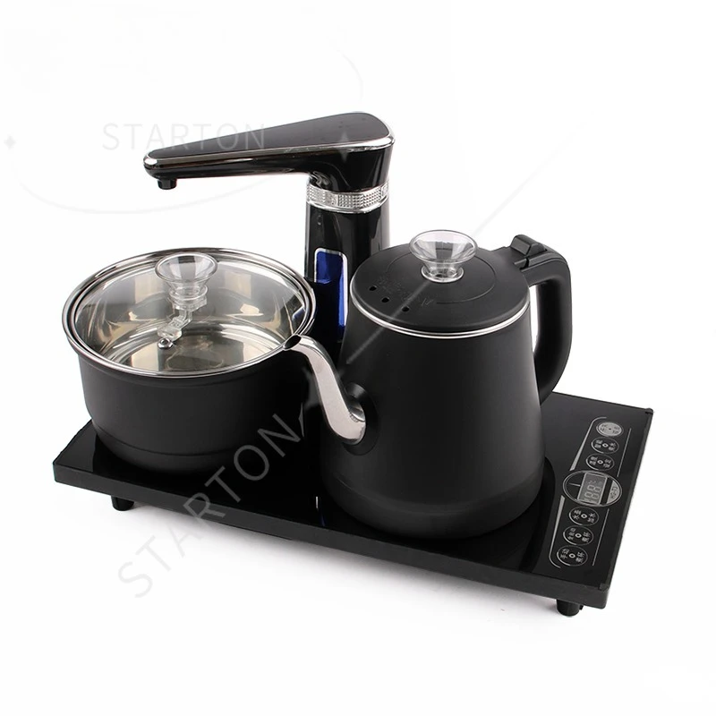 Pump Hot Water Dispenser Boiler Stainless Steel Teapot Electric Kettle Heater Noodle Cooker Pasta Pot Cooking Stove