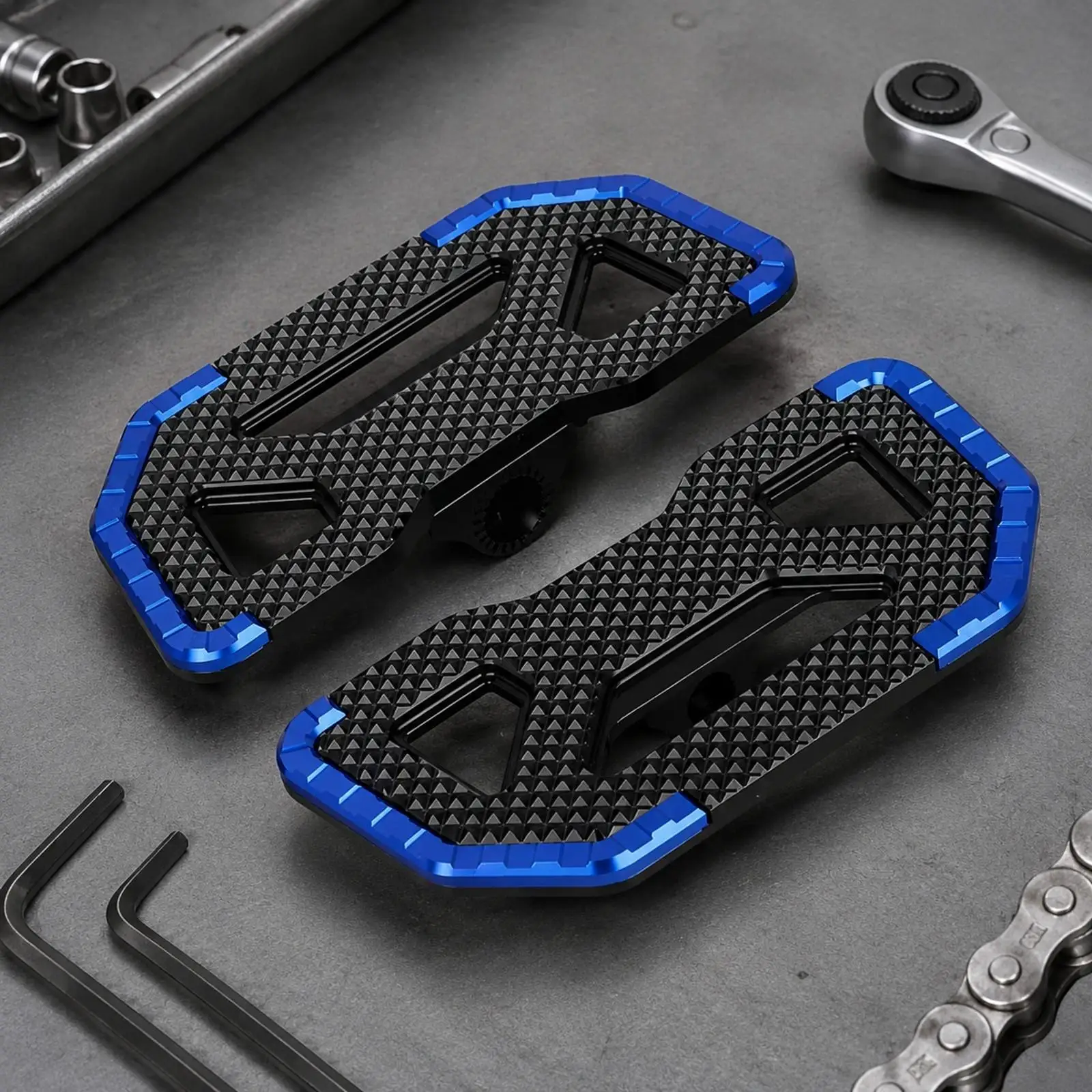 Motorcycle Footrest Stable Brand-Specific Fit 650 Motorcyclist Footpeg for Everyday Riding, Touring