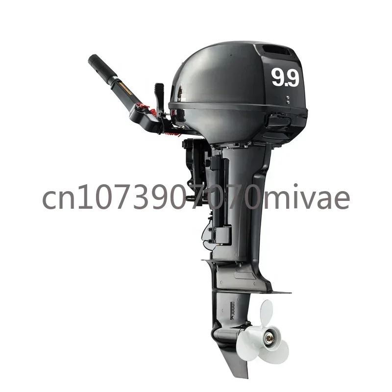 Look Here! Outboard Engine New 9.9hp High Quality Short Shaft 2 Stroke  Motor 24L External Boat Tools