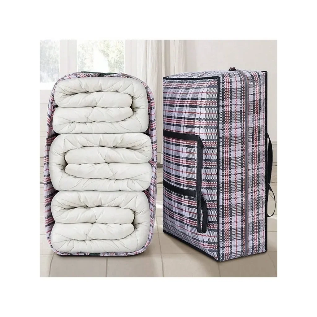 Large Capacity Quilt Pillow Blanket Storage Bag Home Cabinet Wardrobe Clothes Dustproof Pouch Dormitory Luggage Moving Packing
