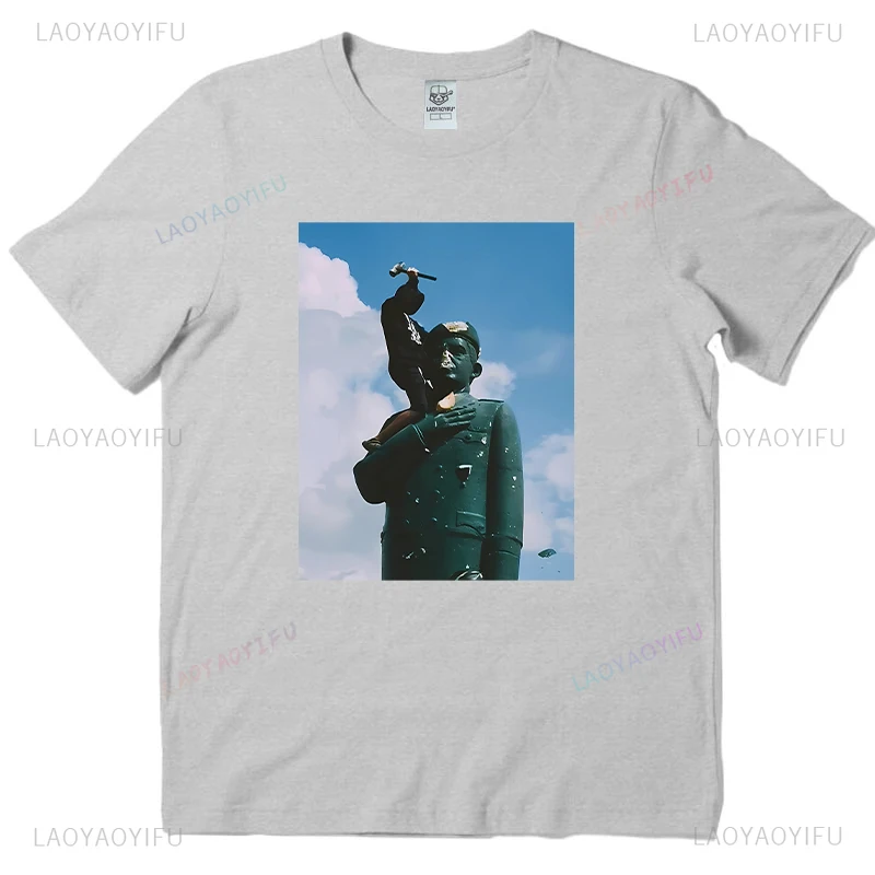 Con Venezuela Hasta El Final Gedruckt T-shirt Vintage Streetwear Frau Mann Hohe Qualität Baumwolle T Shirs Klassische Oansatz Kurzen ärmeln