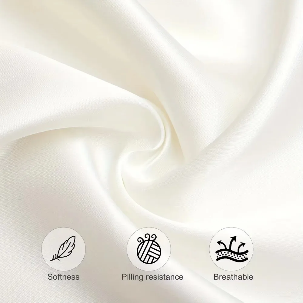 10pcs New 30x30cm Silky Satin Napkin Square Solid color Dinner Napkins Smooth Table Napkins For Wedding Banquet Restaurant