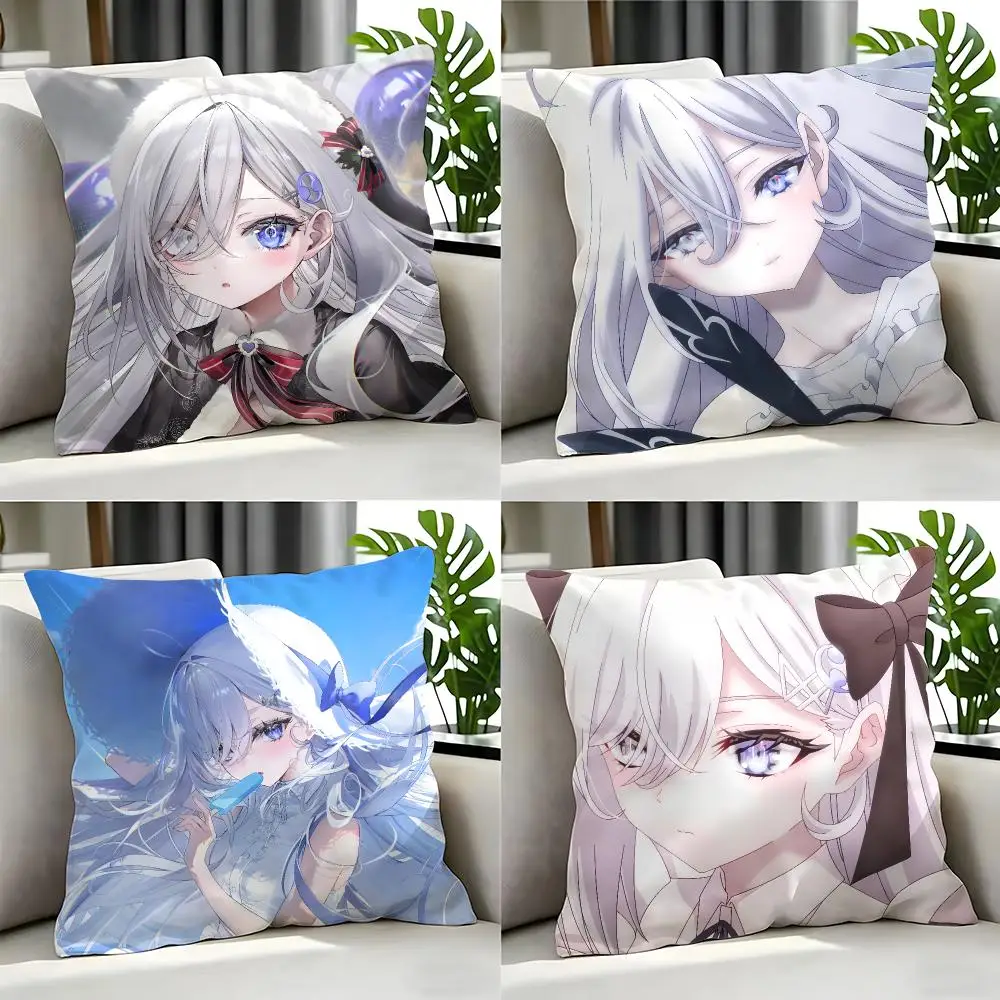 Playing Death Game to Put Food on the Table Cushion Cover Cushion Cover 4Pcs 50x50 45x45 40x40 Pillowcase Decorative Sofa Home