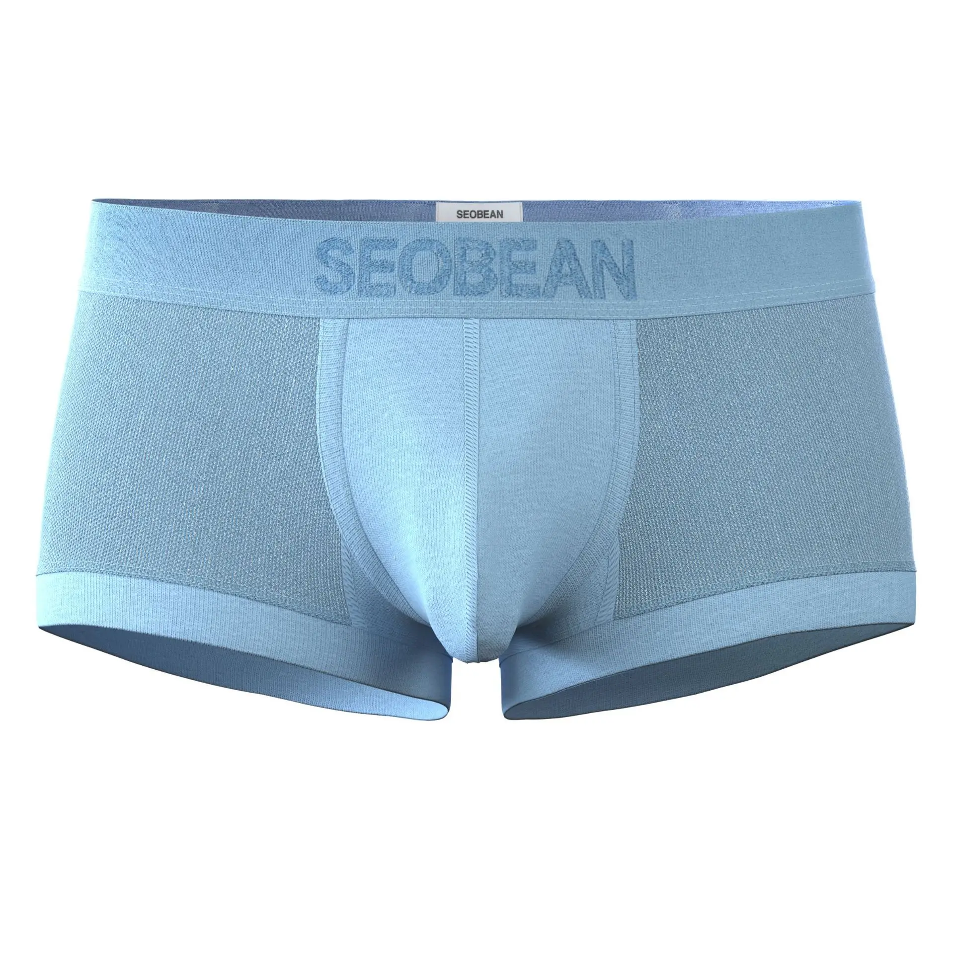 

Mens Ice Silk Mesh Underwear Breathable Boxer Shorts Translucent Trunks Sexy Shorts U Convex Pouch Panties Elastic Underpants