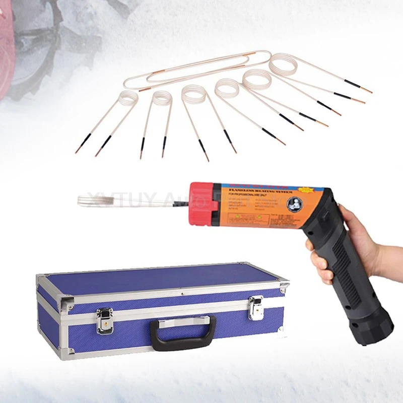 

1100W Handheld Mini Induction Heater Flameless Magnetic Heating Portable For Car Nuts Bolts Removal Tool 110V 220V Rotating Type