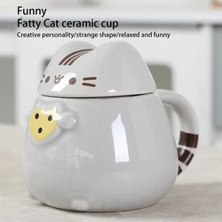 Cute Cat Claw Coffee Tea Mug Ceramic Juice Cup Milk Mugs Water Cups