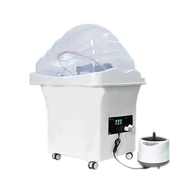 Mobile Shampoo Basin Water-Free Constant Temperature Fumigation Spa Water Circulation Shampoo Chair Beauty Salon Hair Saloon