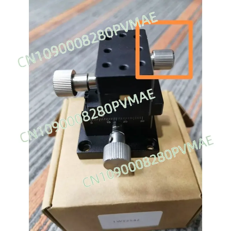

Manual X-axis dovetail groove slide table displacement lifting platform LWX404040604090Y axis Z axis precision gear