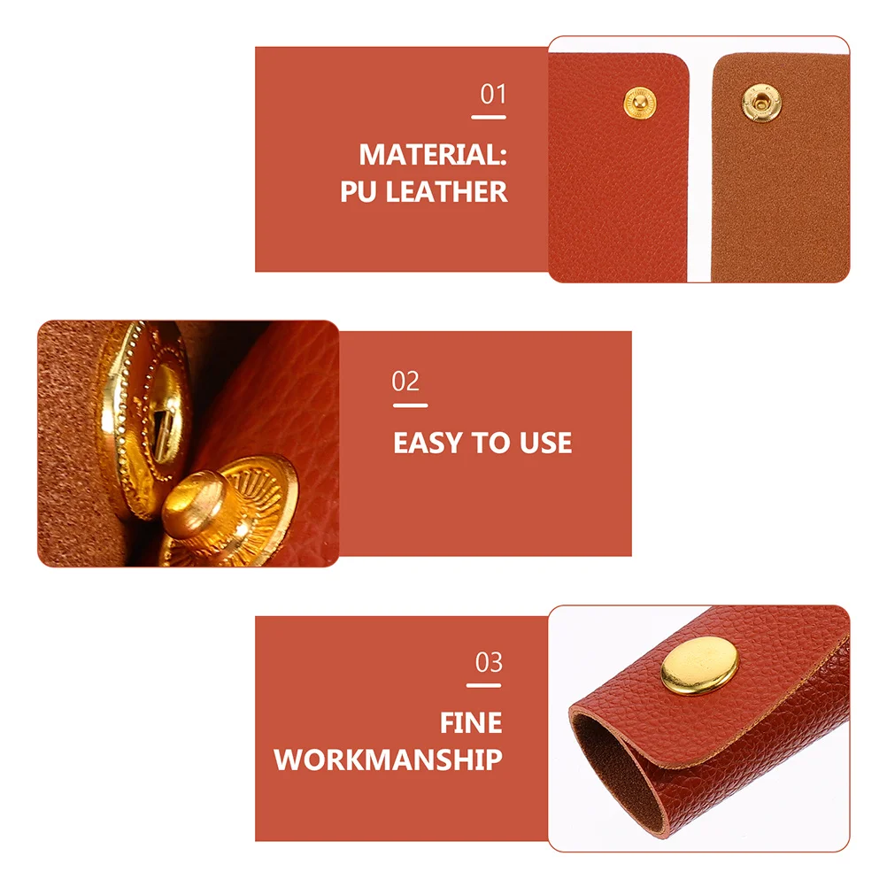 4 قطع من غطاء مقبض حقيبة القماش الخشن مادة البولي يوريثان حماية يد طويلة الأمد للحقائب الثقيلة المحمولة غطاء مقبض PU خفيف الوزن