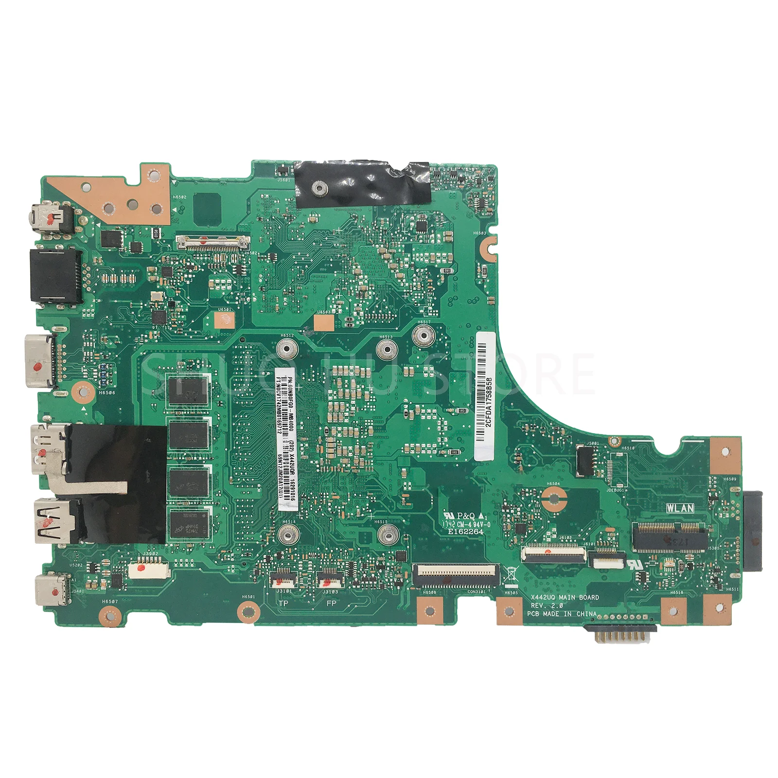 KEFU X442UQ MAINboard For ASUS Vivobook X442UQR X442UF X442UNR X442URR R419U 4G/8G I3 I5 I7 GT930MX GT940MX Laptop Motherboard