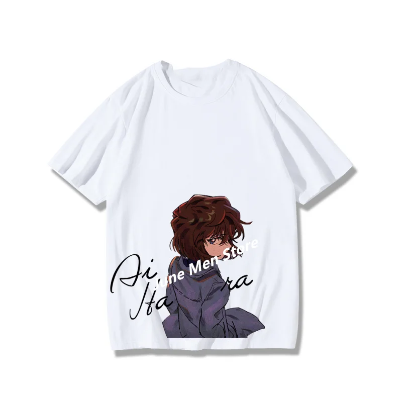 (Uniqlo）New Detective Conan Cotton Tshirt Men Streetwear Cotton Y2K T Shirt Summer Women Men Cotton Oversized Tshirt Men Clothes