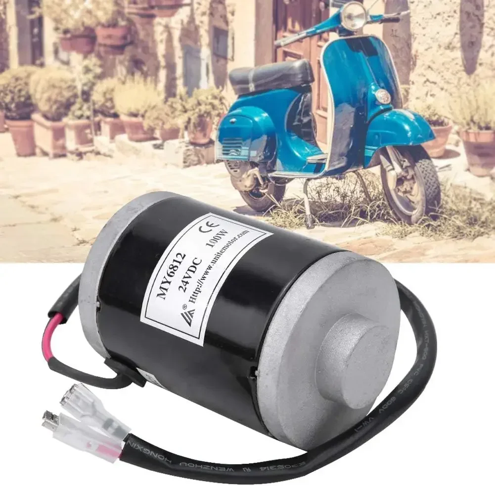 Imagem -06 - Motor de Alta Velocidade My6812 com Roda Dentada Scooter Motor de Escova Pequena dc 150w 120w 100w 12v 24v