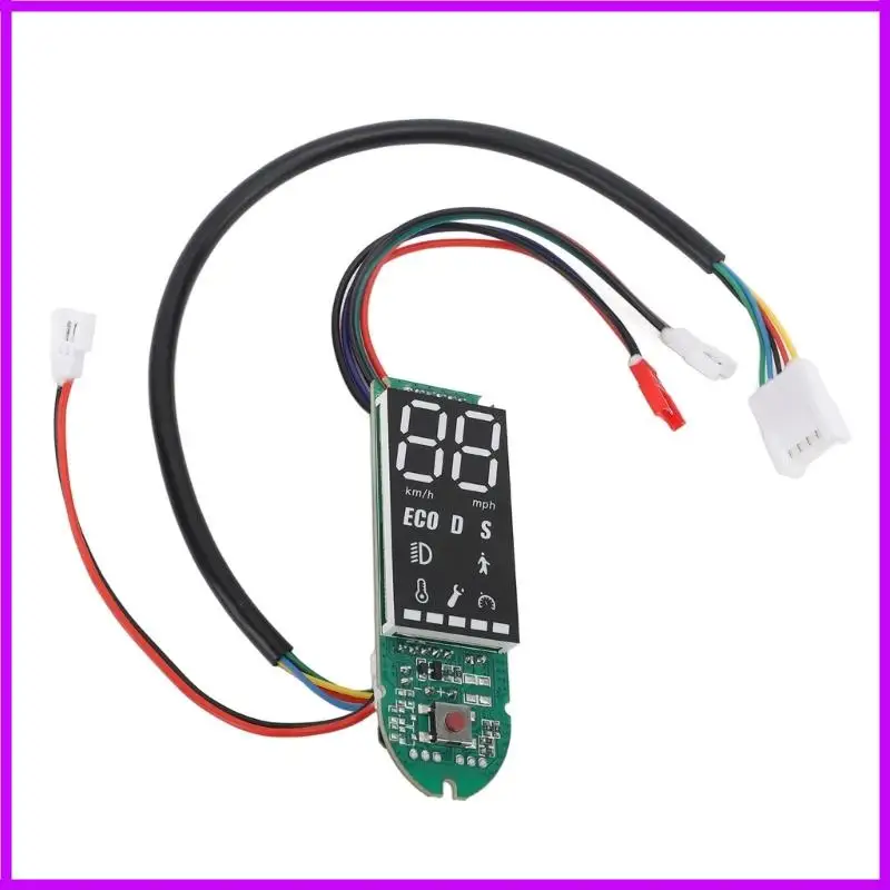 R9CC Scooter Dashboard Instrument Panel for 8.5 to 10 Inch Models with Clear Readout