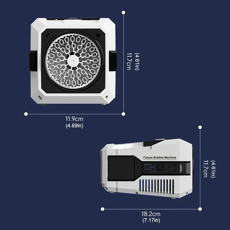 40홀 휴대용 무대 버블 머신 LED 라이트 자동 버블 블로잉 어린이 장난감 야외 웨딩 파티 게임 소녀 선물