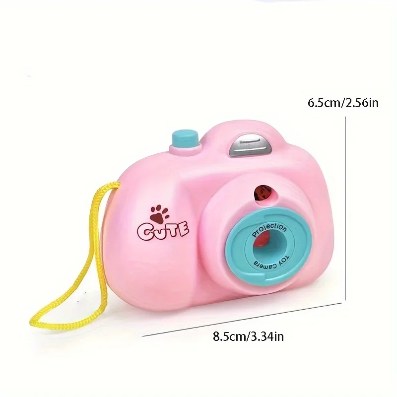 1Pcs Fun Animal Slideshow Projector, visualizzazione di piccole fotocamere, bomboniere per bambini, regali di festa, giocattoli educativi per l'apprendimento precoce