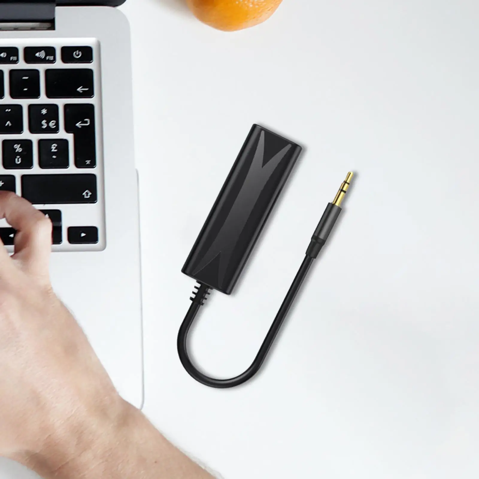 AUX Audio Noise Filter Portable Multiuse Noise Reduction Speaker Line Ground Loop Noise Isolator Stereo for Home Stereos