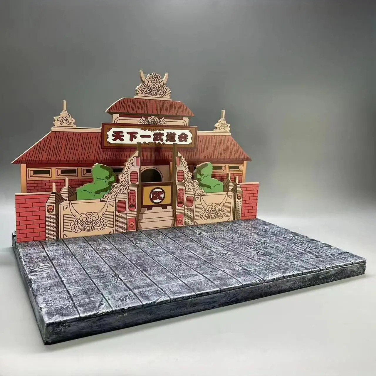 30CM Dragon Ball Tenkaichi Budokai scène Anime figurines d'action faites à la main étui de bureau décoration ornement cadeau