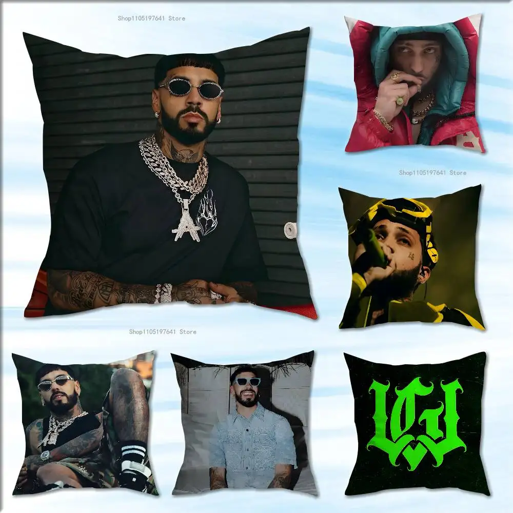 J-JC Reyes Los Green Lanters Anime Celebrity Merchandise All-Match Printed Pillow Case Sofa Car Office Room Decoration Protector