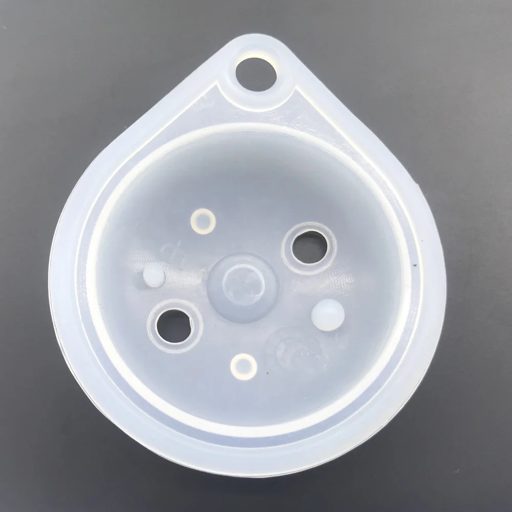 8pcs 50mm Membrane For Bosch Water Heater Type D Pressure Oval Silica Gel Inclined Hole Diaphragm