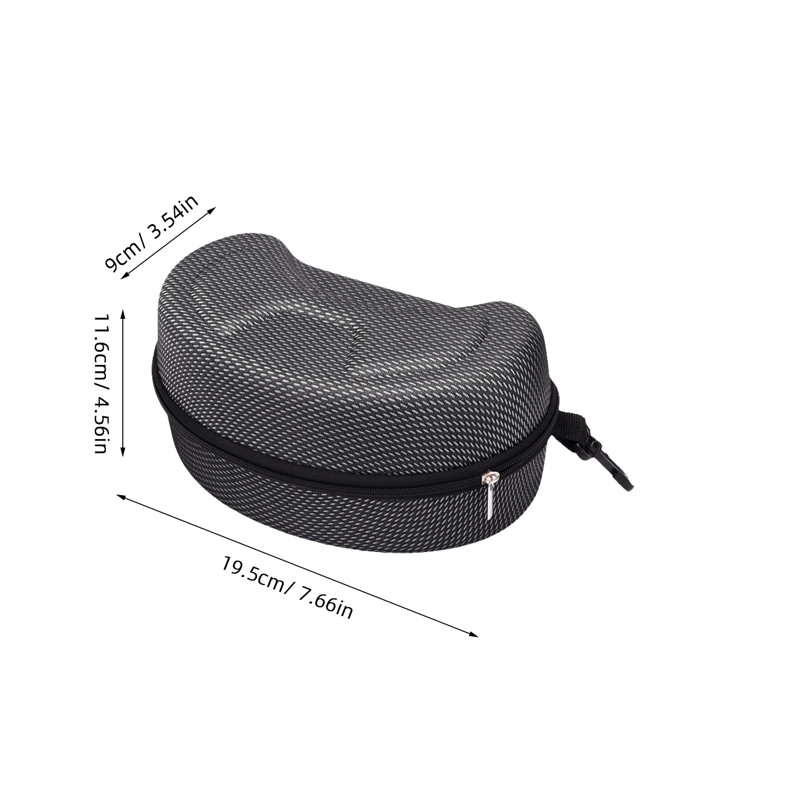 كبير إيفا نظارات التزلج نظارات حالة الصلب للصدمات للماء المحمولة هوك دراجة نارية نظارات حالة نظارات مربع