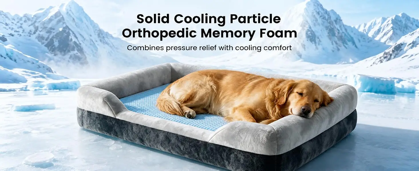Solid Cooling ParticleOrthopedic Memorv Foam