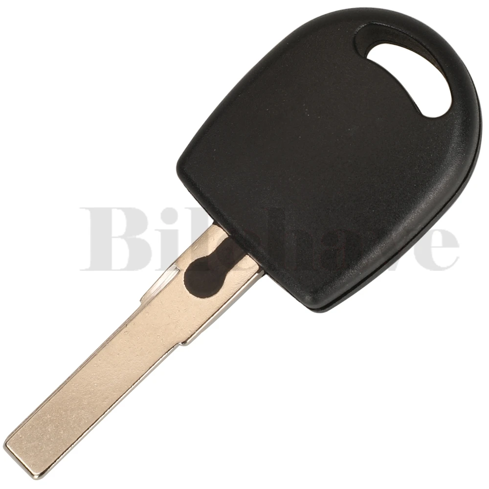 jingyuqin For Volkswagen VW Polo Golf for SEAT Ibiza Leon SKODA Octavia Chip Shell Uncut HU66 Blade Key Case With light