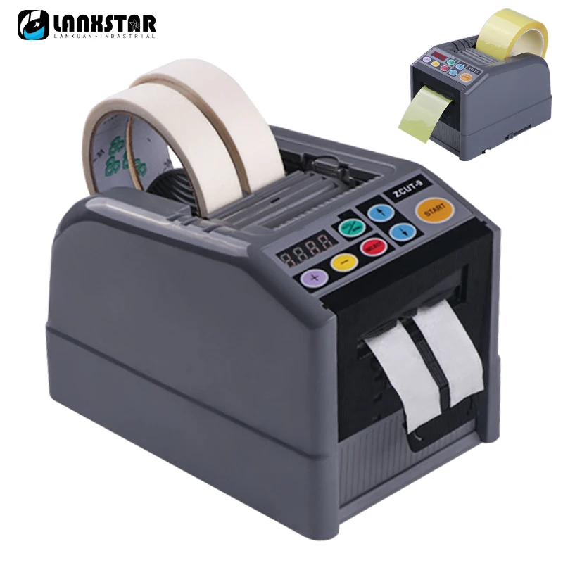 Automatic Tape Cutting Machine 6-60mm Ribbon Adhesive Tape Double Sided Cutter Packaging Machine Tape Slitting Machine 110V 220V