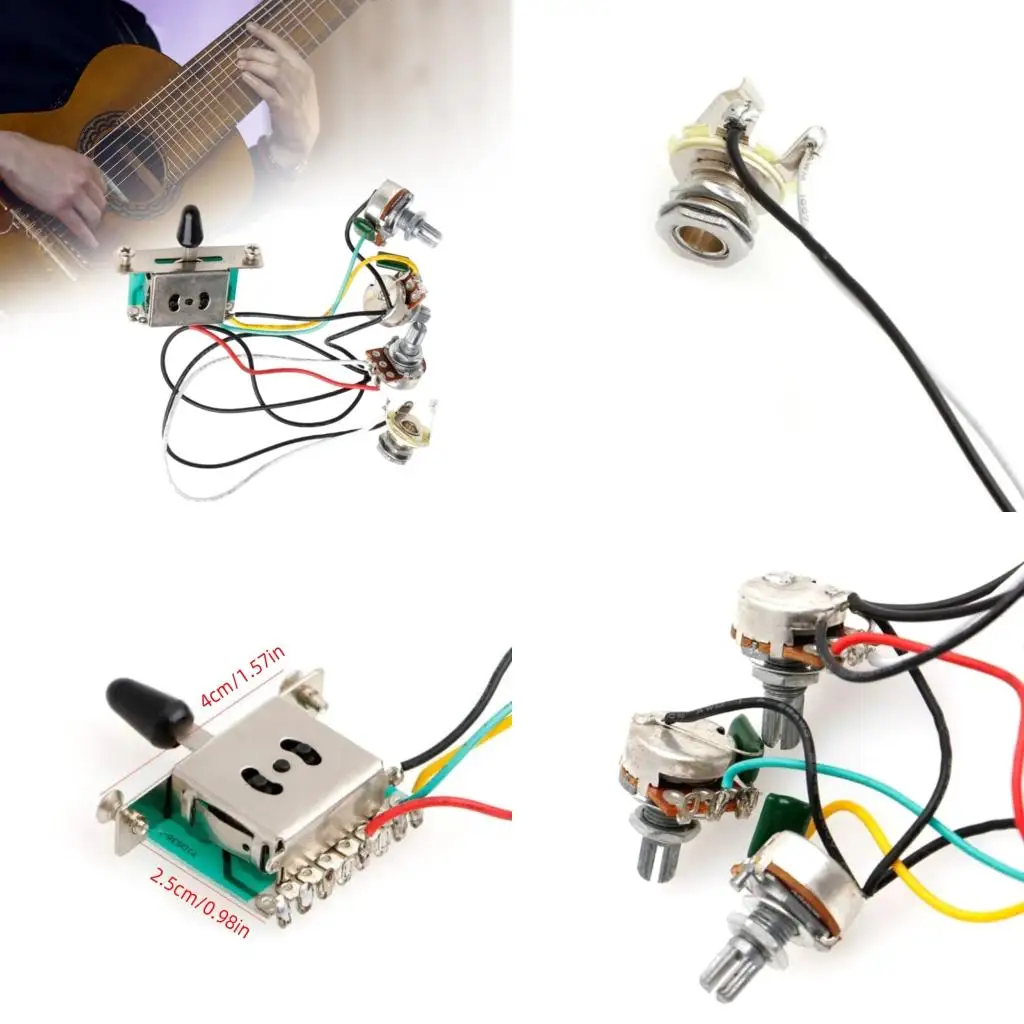 Q39E Flexible Guitar Electronics for Superior Claritys Minimal Interference