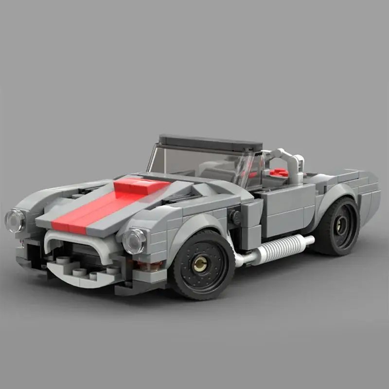 

Классический конструктор MOC автомобиль, скоростной чемпион, классический автомобиль, гоночные строительные блоки, рождественский подарок, креативность города