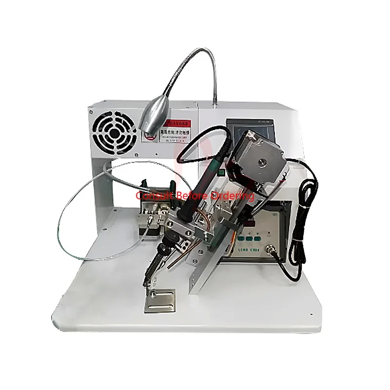 

Semi-automatic Soldering Machine Data Cable Soldering Machine Uniformity of Solder Joints Electric Pneumatic Soldering Machine