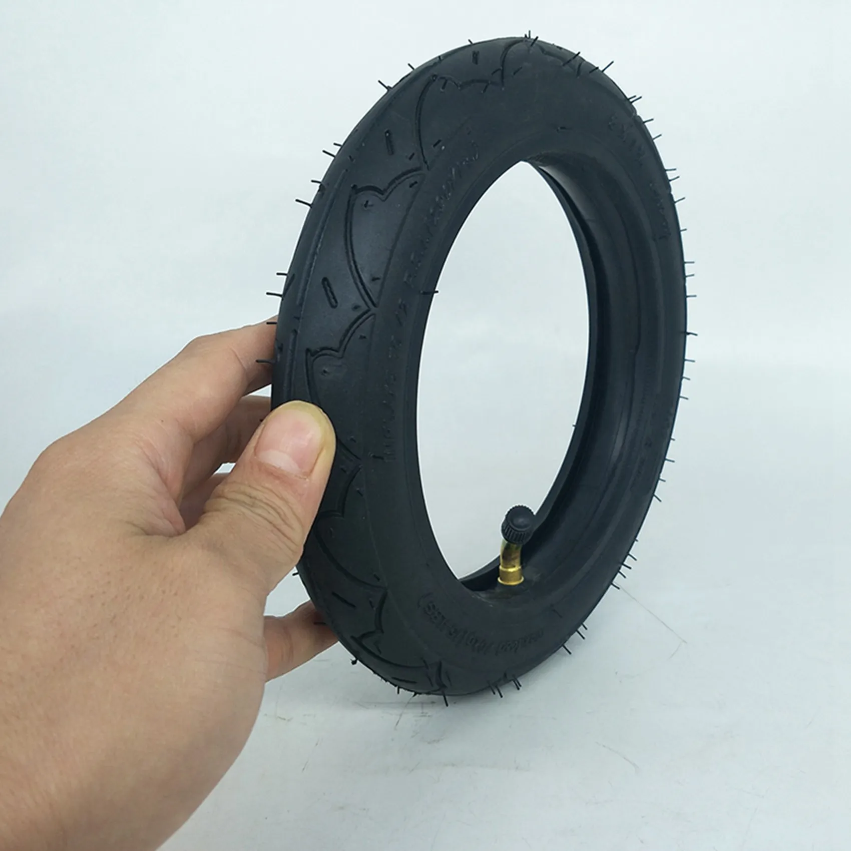 

AA75-2X Good Quality 8 Inch Tyre 8X1 1/4 Scooter Tire & Inner Tube Set Bent Valve Suits Bike Electric / Gas Scooter Tyre
