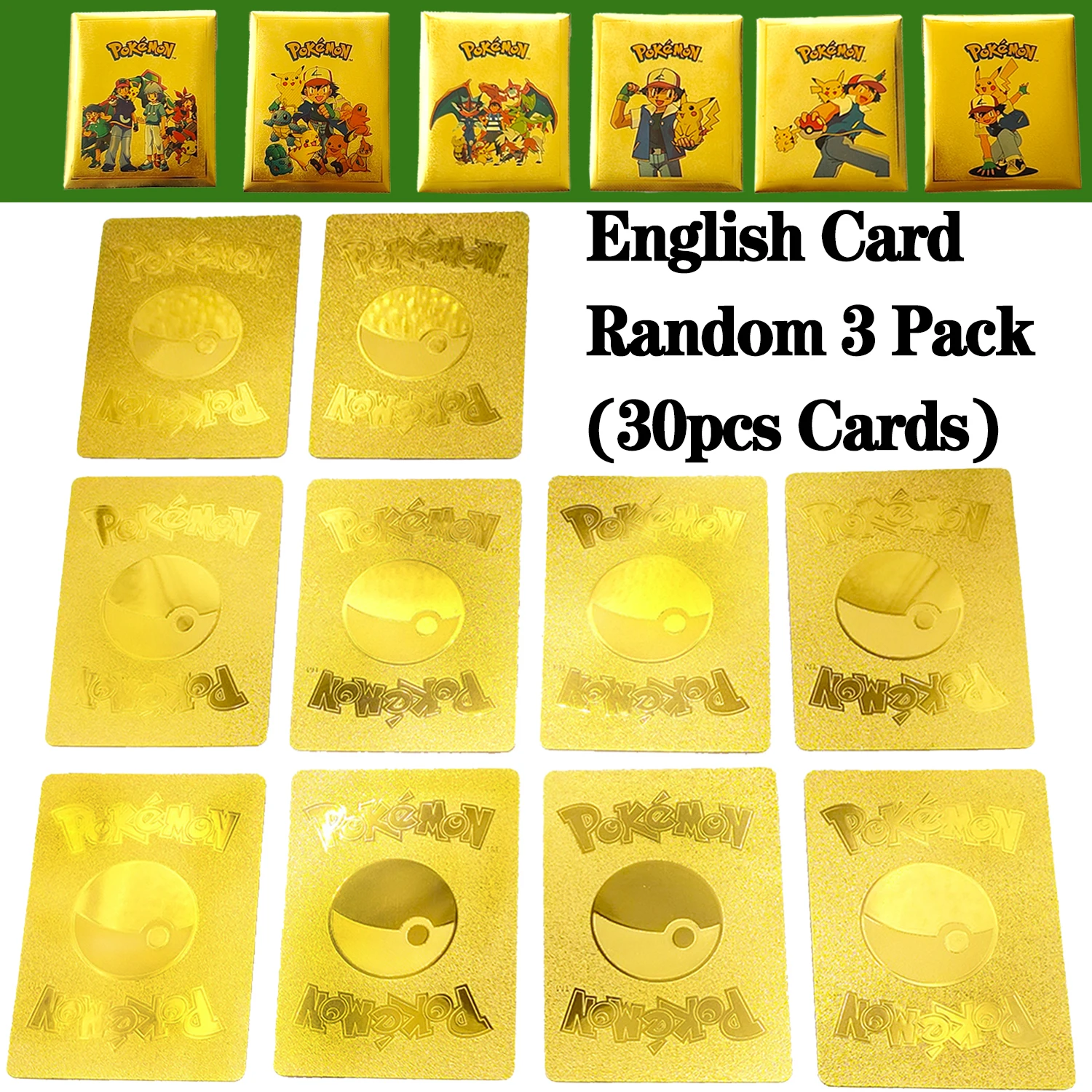 Cartas de Pokémon 3D en inglés, Vmax, Gx, Charizard, Pikachu, colección de juegos comerciales, cartas de batalla, juguetes para niños, envío directo, venta al por mayor