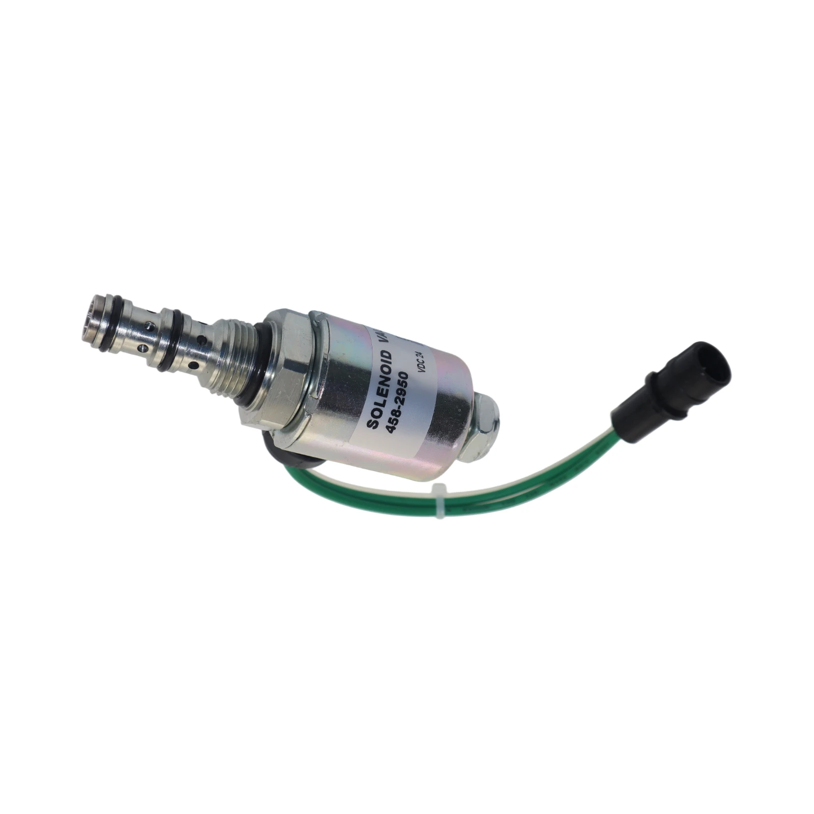 Válvula Solenoide 24V 458-2950 4582950 Compatível com Caterpillar CAT 12H 120H 135H 140H 143H