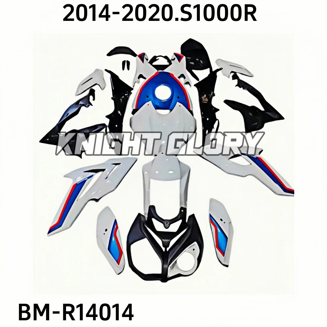 ABS Injection Molded Full Fairing Kit Body Panels For BMW S1000R 2014 2015 2016 2017 2018 2019 2020 Motorcycle Bodywork Set