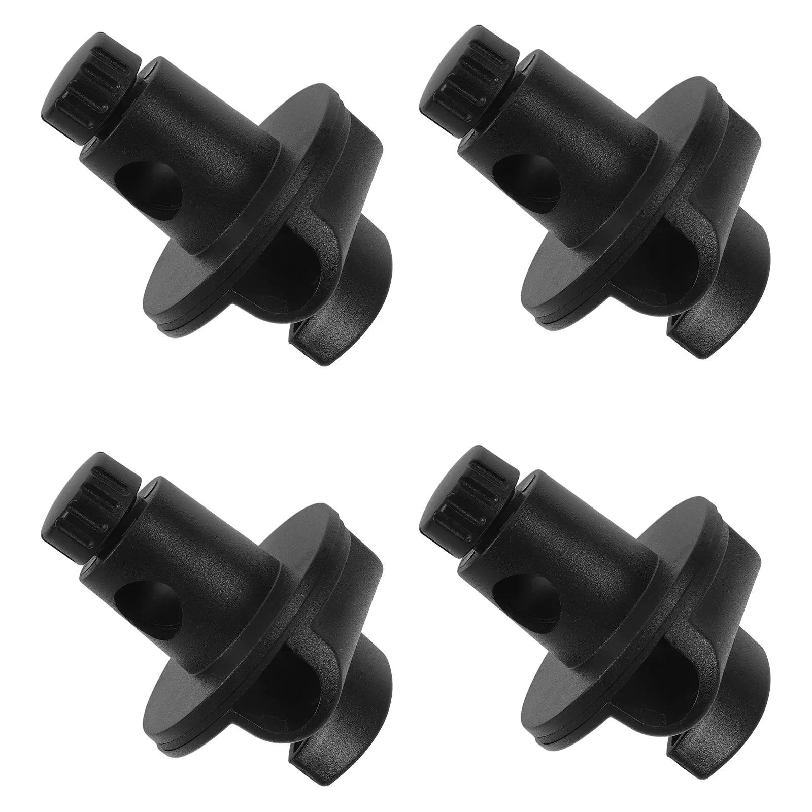 4Pcs Microphone Boom Arm Mount Adjustable Clip Stand Holder Fixture for Live Streaming Recording Mic Phone Mounting 360 Swivel