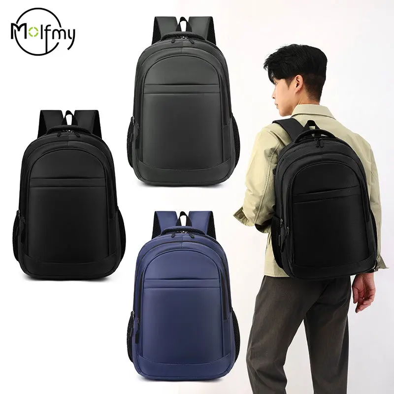 Men's Backpack Oxford Waterproof Backpack Large Capacity Business Computer Bag Leisure Travel Backpack School Student Schoolbag