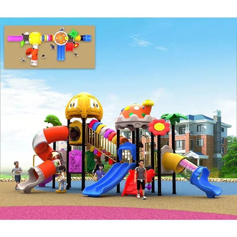 Hot Sale Slide Climbing Children Plastic Slides Playing Outdoor Kids Playground Equipment for Kids