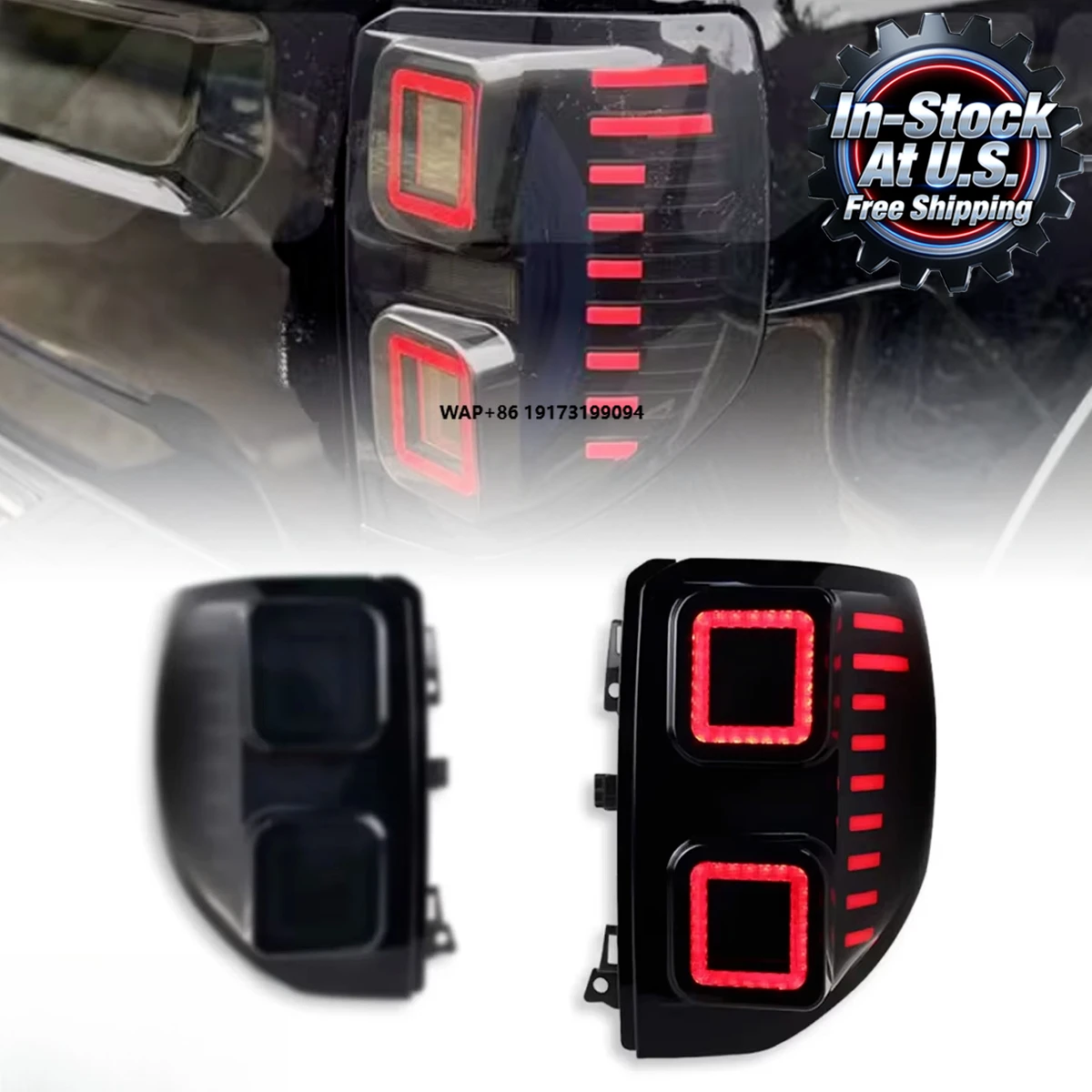 

Светодиодные ходовые огни и последовательные поворотники для переоборудования задних фонарей Bronco Sport