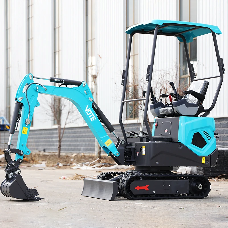 Mini Excavator Machine 1 Ton 2 Ton Engine EPA Euro 5 Free Shipping Farm Used Chinese Mini Crawler Digger Real Price