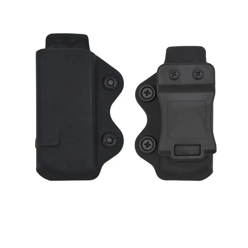 IWB 총 홀스터 탄창 파우치 케이스, Glock 17 19 23 27 31 32 33 G2C 에어소프트 권총 매그 파우치 홀스터, 은폐 휴대