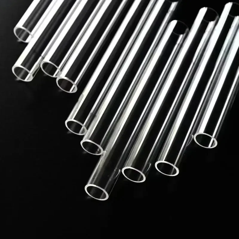 Industrial Transparent Quartz Capillary Tube, High Temperature Resistant