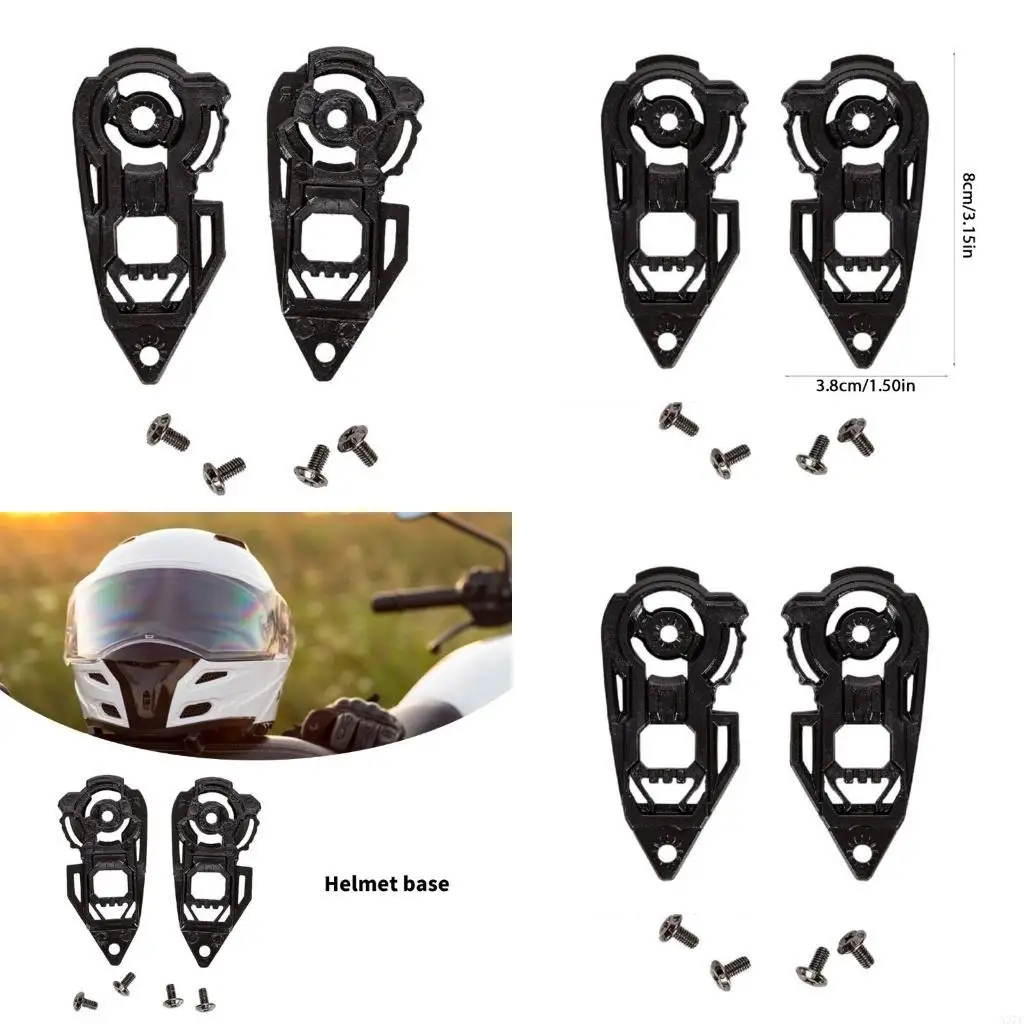 

1 Пара мотоциклетных шлемов козырьки шестерня для шестерни для JK 316 AIS 607 Basis Base x37f