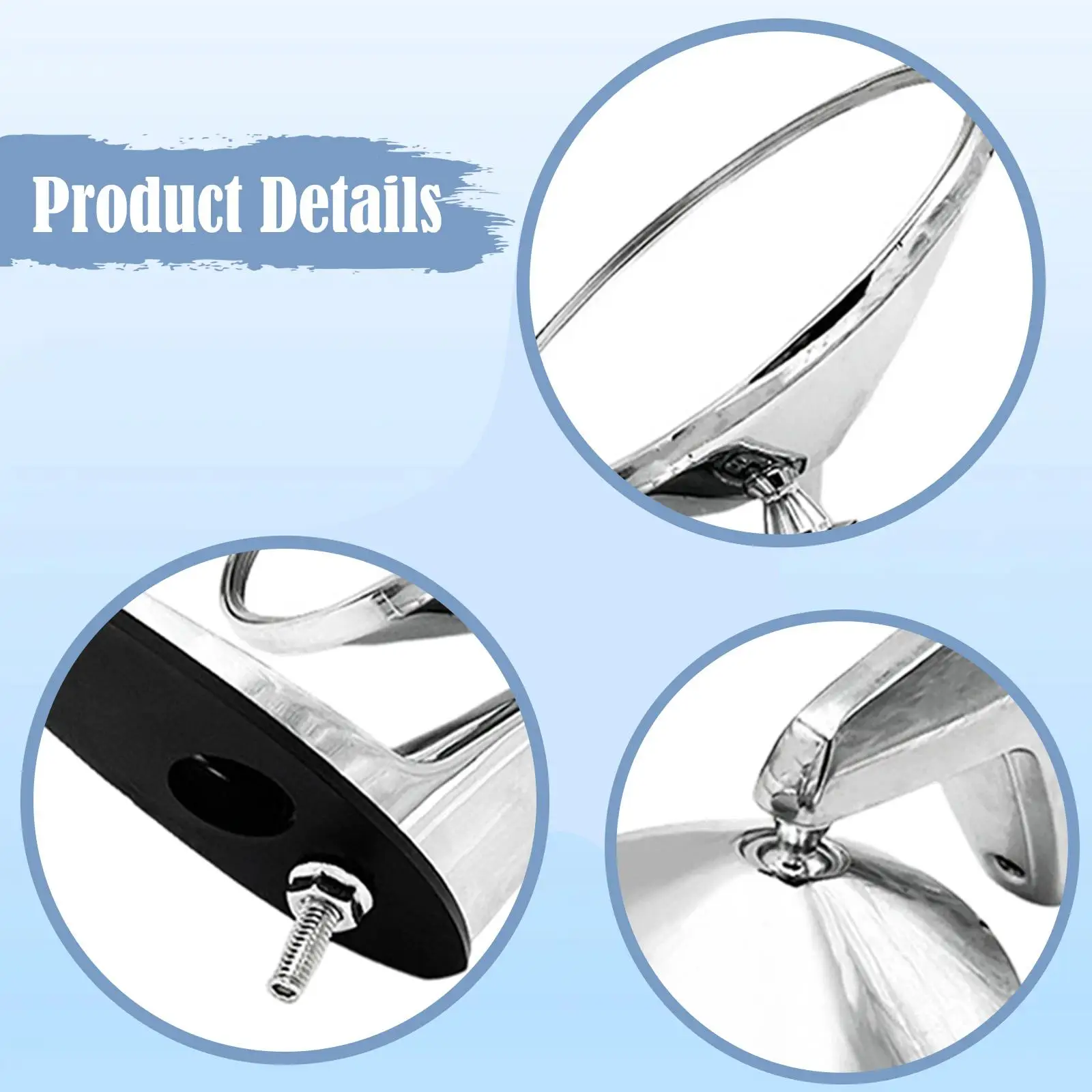 

Высокопроизводительное боковое зеркало заднего вида для автомобиля, запчасти для ремонта наружных зеркал заднего вида для Belvedere Fury III GTX, замена