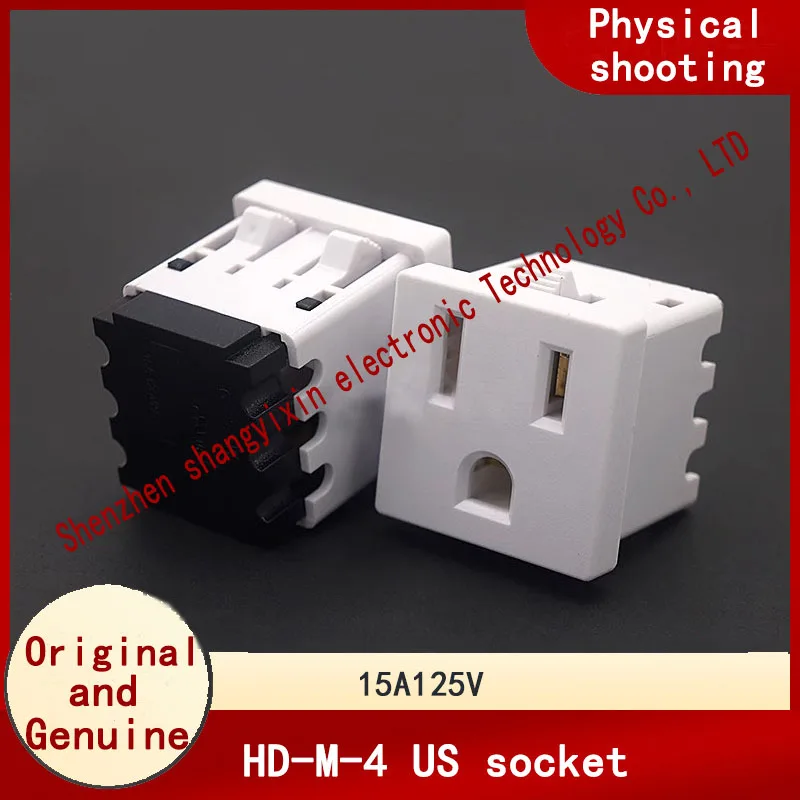 HD-M-4 US standard US gauge socket PDU power strip socket UL certified US standard cable socket 15A125V