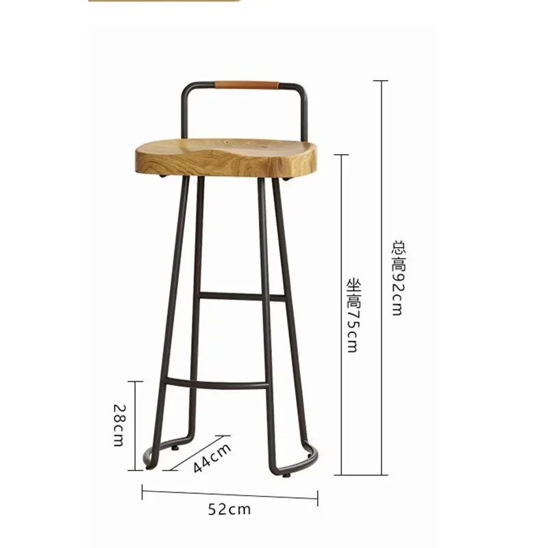 Nordic Bar Stools Party Modern Luxury Kitchen Chair Office Design Home Comfort Chaises Salle Manger Interior Decoration