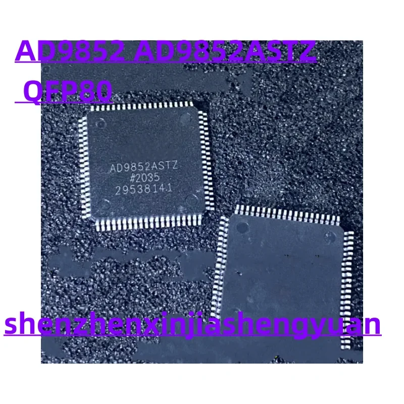 

5 шт./лот, новый оригинальный AD9852 AD9852ASTZ QFP80