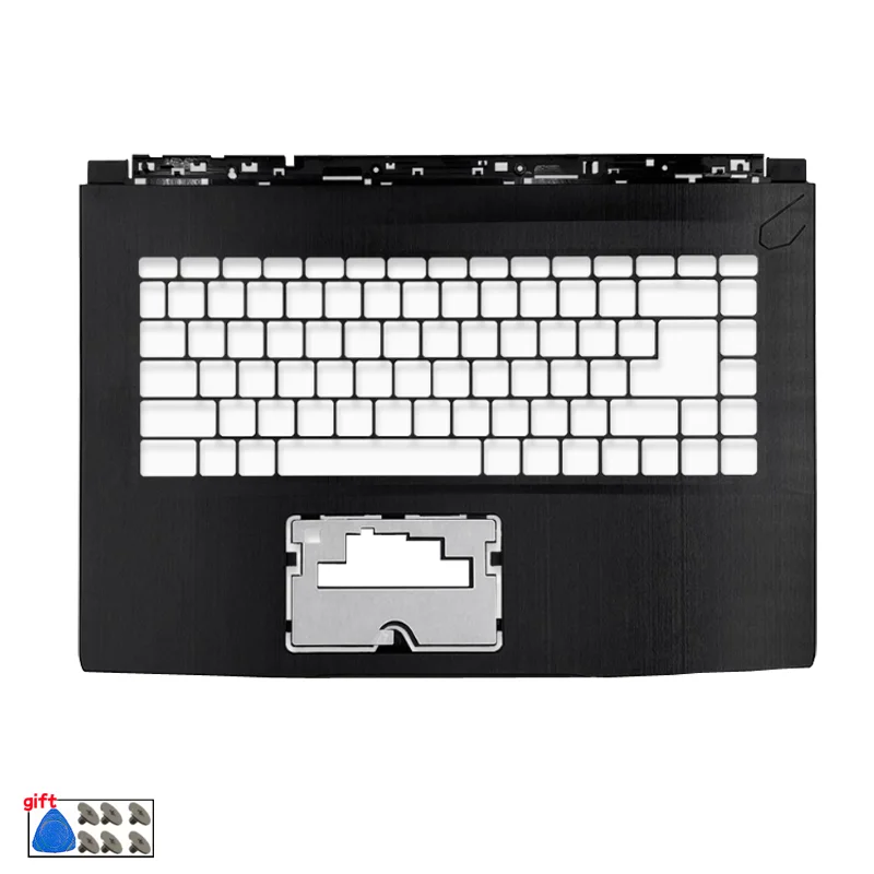 Nuovo Per GF65 GF65VR MS-16W1 MS-16W2 9SD LCD Del Computer Portatile Della Copertura Posteriore Lunetta Anteriore Palmrest Bottom Case Cerniera Del Computer Coperchio Posteriore Top Case