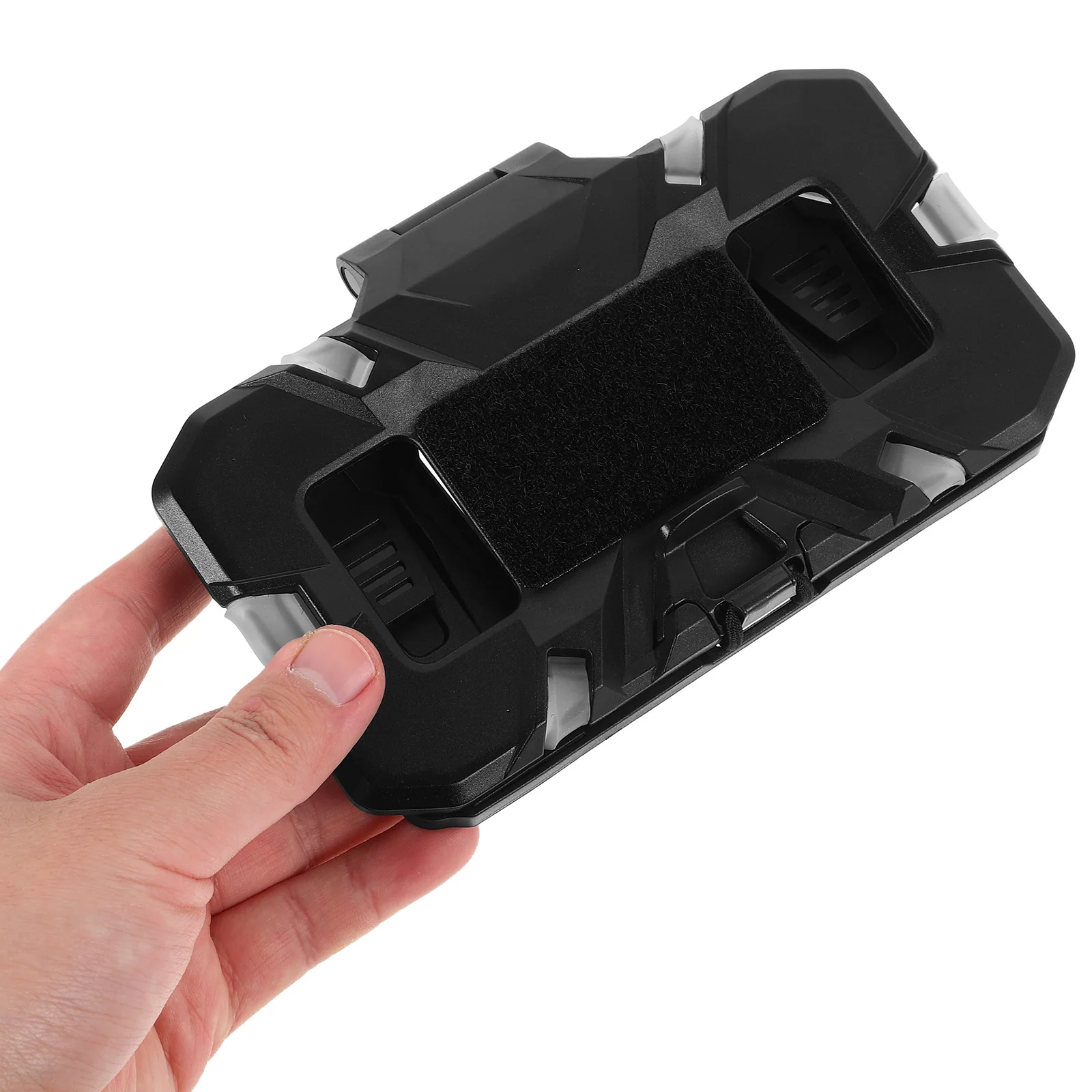 

Tactical Vest Mount Foldable Phone Holder Carrier Gear Board Chest mounted Storage Solution Lightweight Practical Navigator