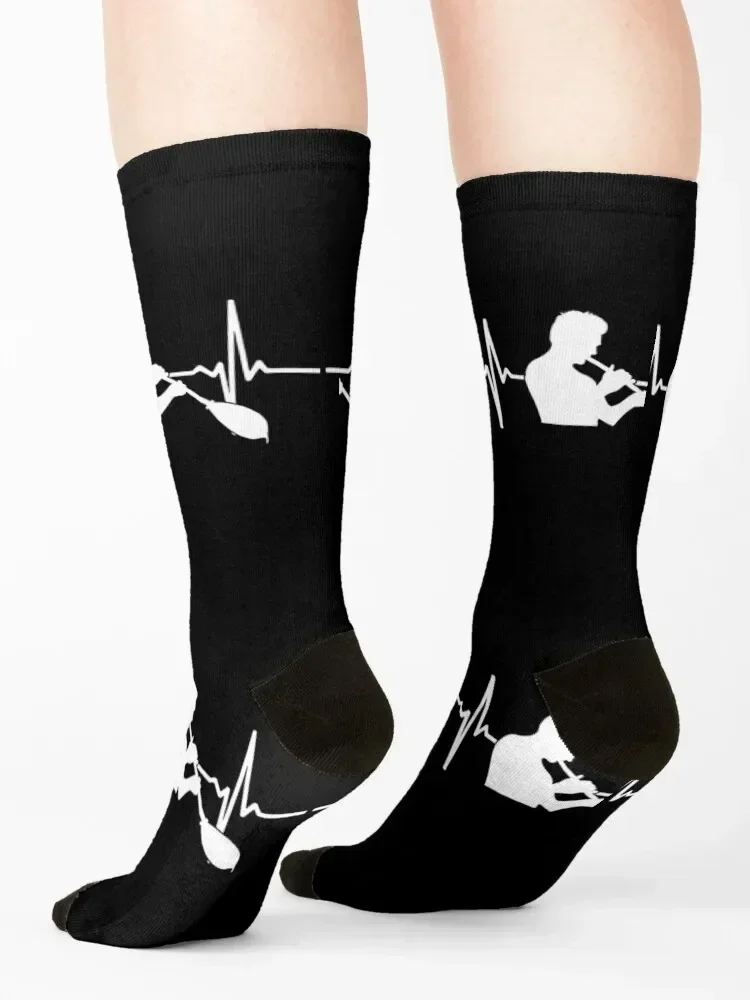 Glassblower Heartbeat Glassblowing Socks summer Climbing Stockings compression Heating sock Women Socks Men's